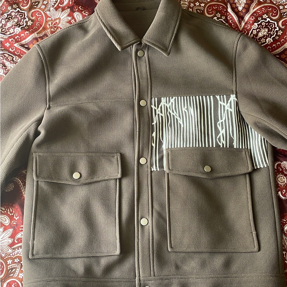 Brown blouson
